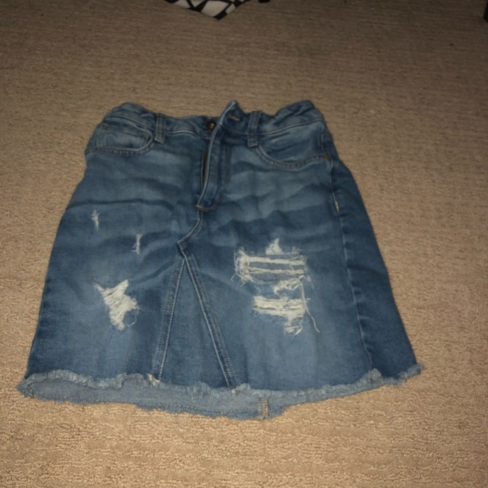 Jean skirt